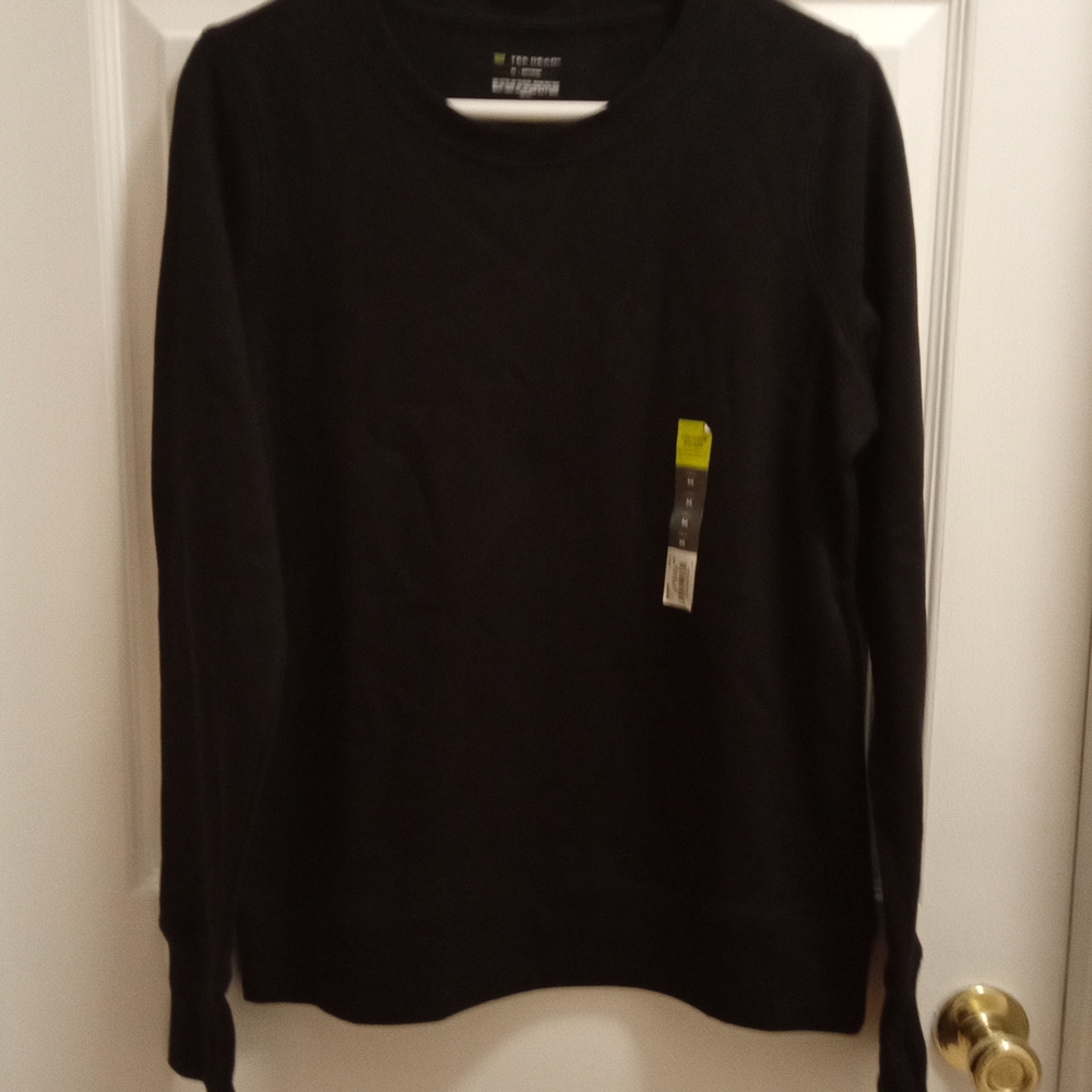Tek Gear Microsoft Black Sweatshirt Woman M new.
